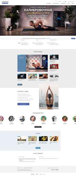 Snímka obrazovky yoga-masters.com