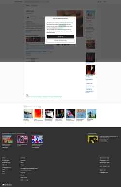 Captura de pantalla tousrose.bandcamp.com