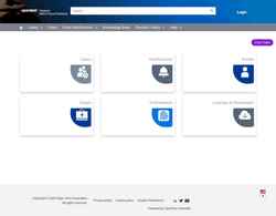 Ekrānuzņēmums portal.microfocus.com