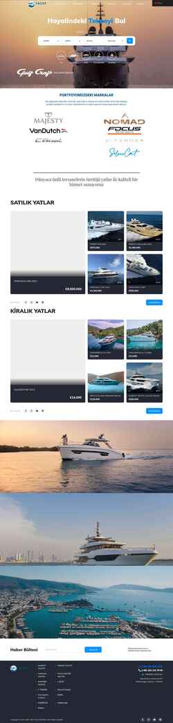 Screenshot abc-yacht.com