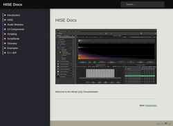Screenshot docs.hise.audio
