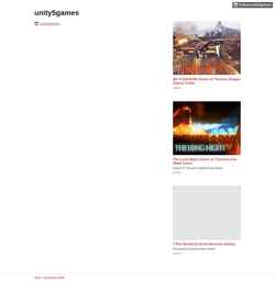 Screenshot unity5games.itch.io