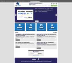 Στιγμιότυπο οθόνης code-aster.org