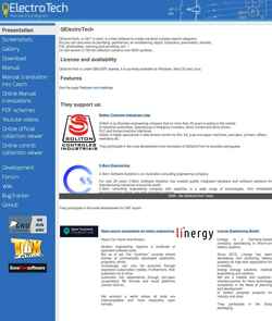 Captura de pantalla qelectrotech.org