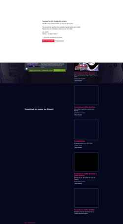 Captura de pantalla horubrain.itch.io