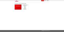 Captură de ecran support.fujitsu-pc-asia.com