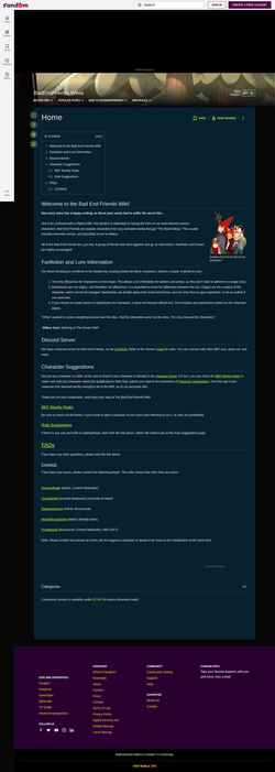 Képernyőkép badendfriends.fandom.com