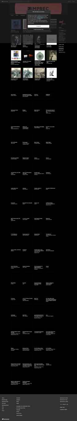 Screenshot imprec.bandcamp.com