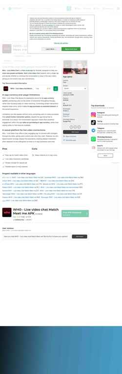 Снимак екрана who-callmatch.en.softonic.com