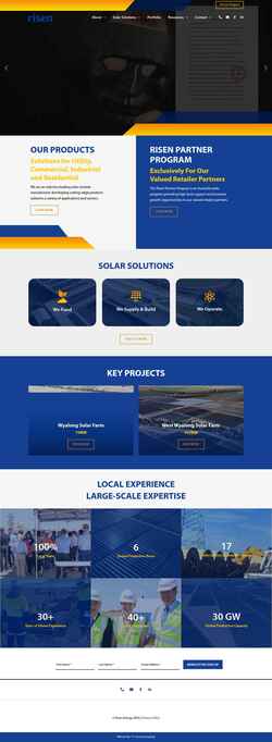Schermata risenenergy.com.au