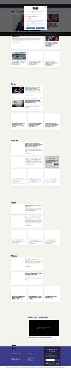 Снимак екрана edgemedianetwork.com