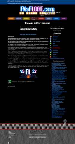 Екранна снимка fnaflore.com