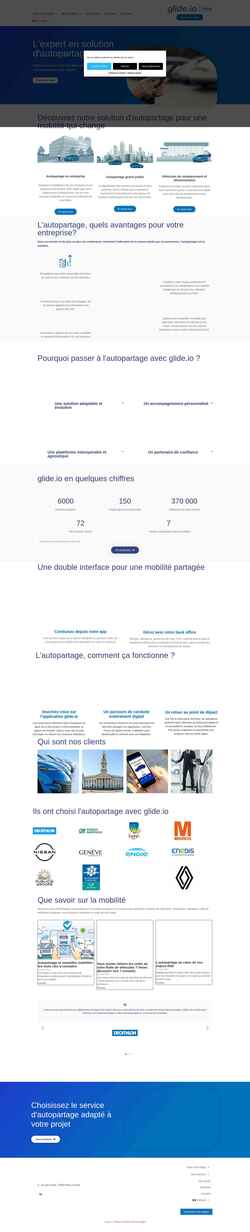 Screenshot glide.io