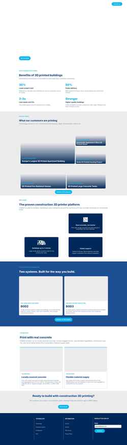 Screenshot cobod.com