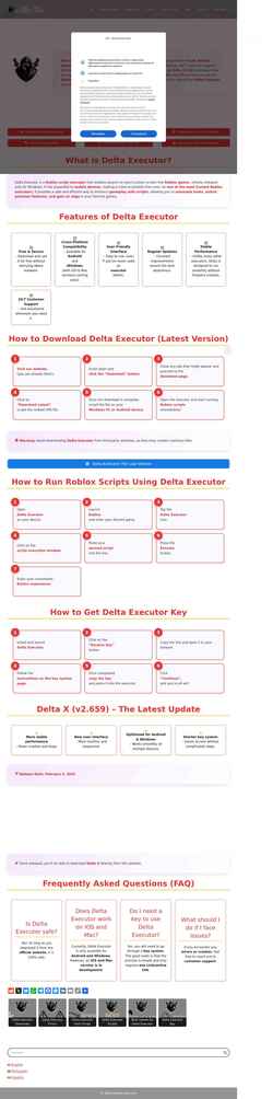 Screenshot deltaxecutor.com