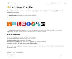 Ekran görüntüsü ieftimov.com