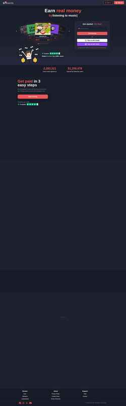 Screenshot rewardy.io