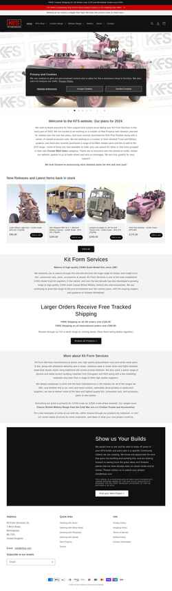 Ekraanipilt kitformservices.com