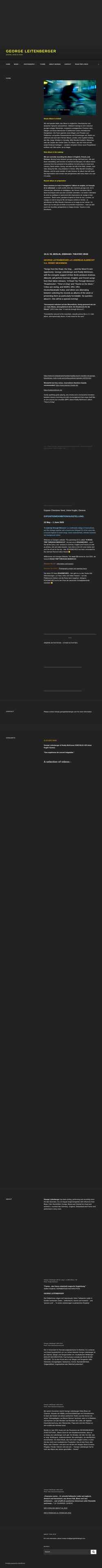 Снимак екрана georgeleitenberger.com