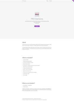 Screenshot proelements.org