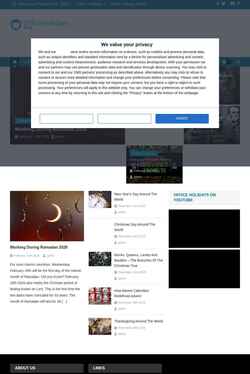 Снимак екрана blog.officeholidays.com