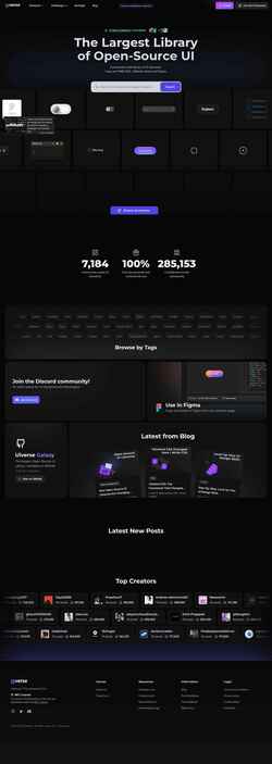 Снимак екрана uiverse.io