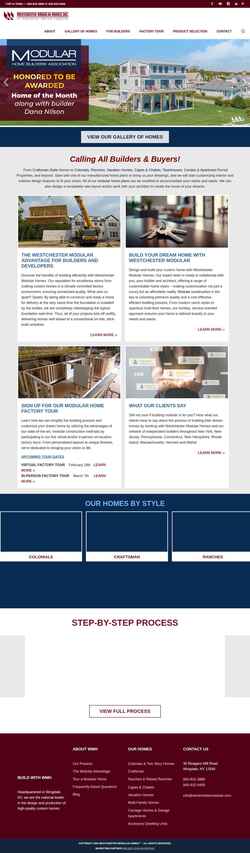 Ekran görüntüsü westchestermodular.com