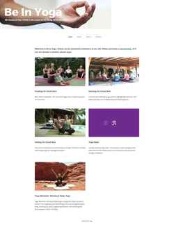 Screenshot beinyoga.com