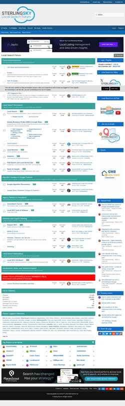 Zrzut ekranu localsearchforum.com