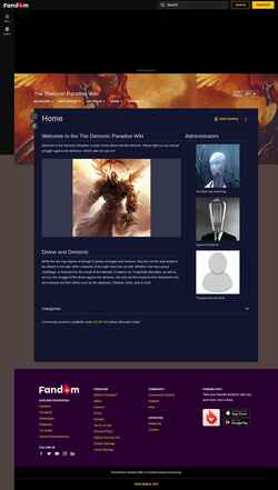 Skærmbillede the-demonic-paradise.fandom.com