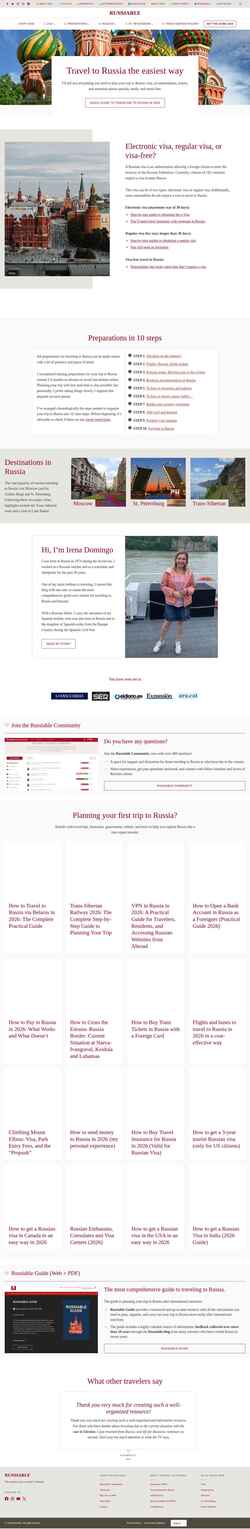 Schermata russiable.com