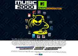 Snimka zaslona music-2000.com