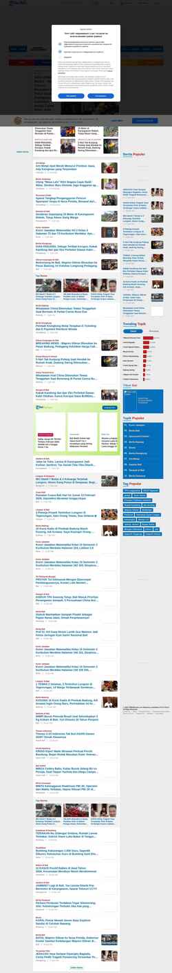 Captura de pantalla bali.tribunnews.com