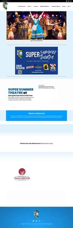 Screenshot supersummertheatre.org