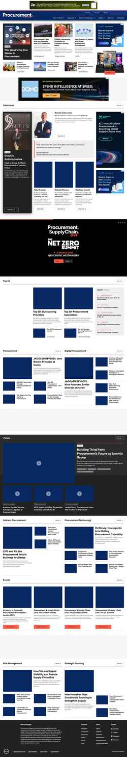 Schermata procurementmag.com
