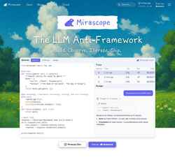 Скриншот mirascope.com