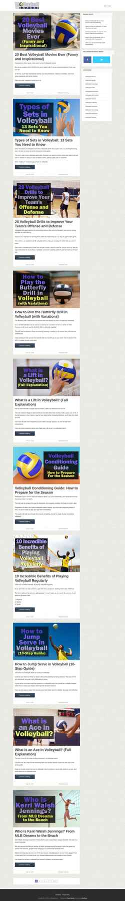 Zrzut ekranu volleyballexpert.com
