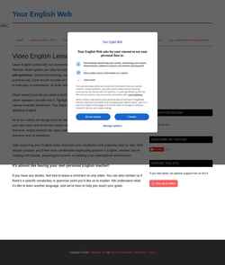 Skærmbillede yourenglishweb.com