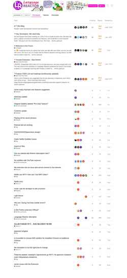 Captura de pantalla forum.languagelearningwithnetflix.com