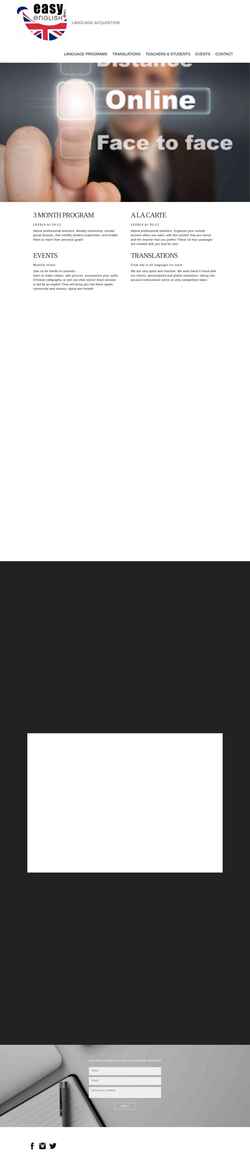 Skærmbillede easyenglish4all.com
