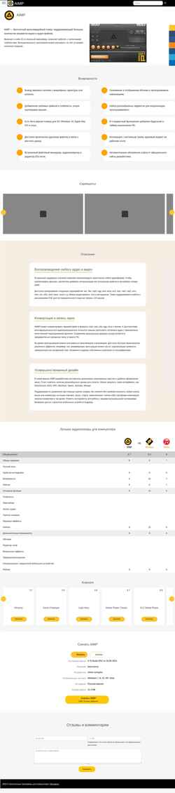 Skærmbillede aimp.softiq.ru