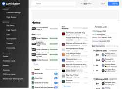 Képernyőkép cardcluster.com