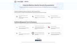 Captură de ecran docs.venafi.com