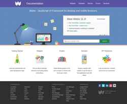 Στιγμιότυπο οθόνης docs.webix.com