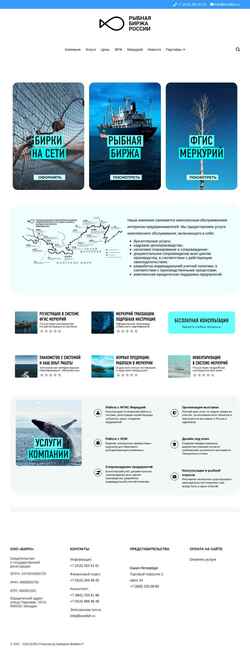 Screenshot burofish.ru