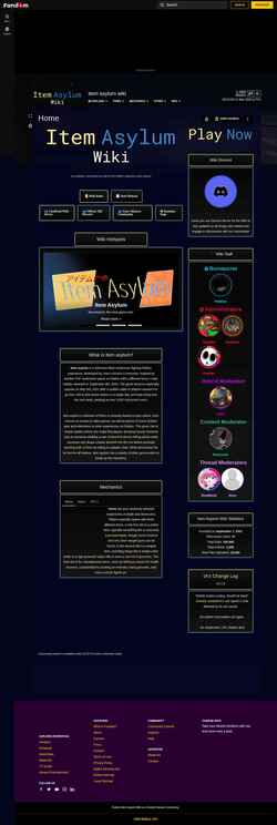 Posnetek zaslona item-asylum-wiki.fandom.com