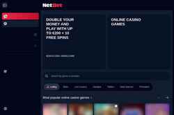Skærmbillede casino.netbet.com
