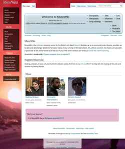 Schermata musewiki.org