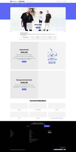 Skärmdump discordmerch.com