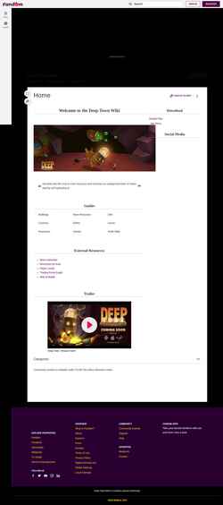 Snímka obrazovky deep-town.fandom.com